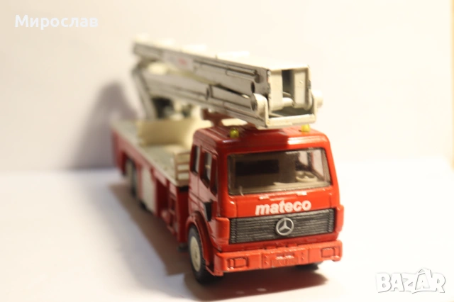 1:55?? SIKU КАМИОН ПОЖАРНА ?? ВИШКА??  КОЛИЧКА МОДЕЛ, снимка 4 - Колекции - 53181029