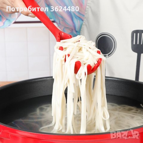 КУХНЕНСКИ СИЛИКОНОВИ ПРИБОРА ЗА ХРАНА - 10 бр., снимка 3 - Прибори за хранене, готвене и сервиране - 40039591