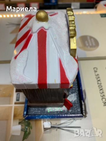 LED Коледна цена / Музикална коледна сцена, снимка 6 - Декорация за дома - 51973853