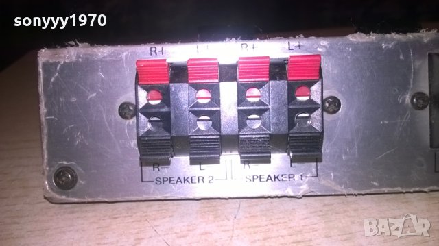 PLAYER SP-020 2WAY SPEAKER SWITCH BOX ВНОС ШВЕЦИЯ, снимка 11 - Други - 27626895