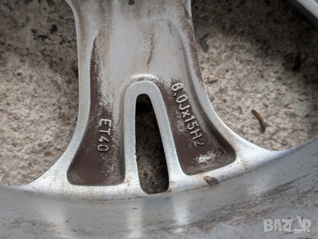 Оригинални алуминиеви джанти 15/4×98 Ford Ka ||, снимка 8 - Гуми и джанти - 53586003