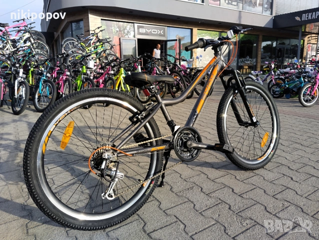 BYOX Велосипед 24" ZANTE сив, снимка 10 - Велосипеди - 53561554