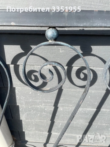 Парапет ковано желязо, снимка 4 - Огради и мрежи - 53557594