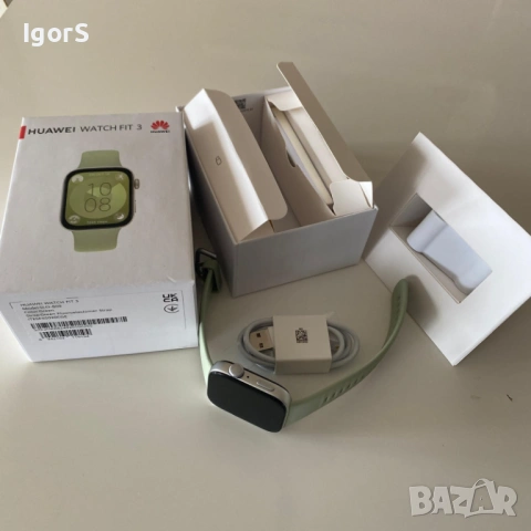 Нов Смарт Часовник - Huawei Watch Fit 3, снимка 6 - Смарт гривни - 53439661