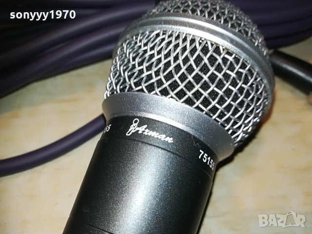axman 75155 profi mic+кабел+държач-внос germany 1805211025, снимка 15 - Микрофони - 32914495