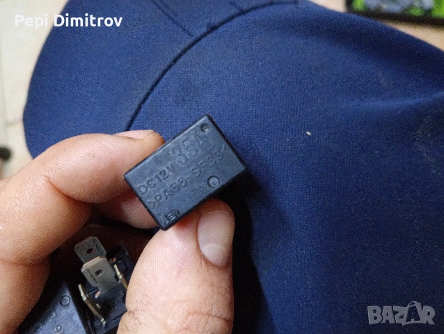 812-Daewoo Chevrolet (90-05) Многофункционално черно реле Jem 4-пиново DC12V 35A PA66-GF33
