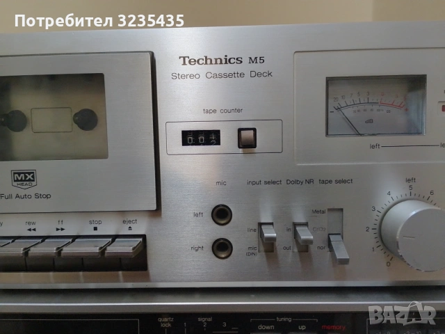 касетен дек Technics M5, снимка 4 - Декове - 53530201