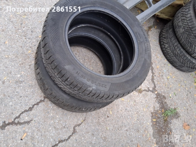 продавам зимни гуми 225/55/16, снимка 5 - Гуми и джанти - 51947252