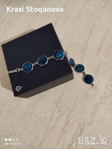 Дамска Гривна с Цветен Дизайн , снимка 2 - Гривни - 38976226