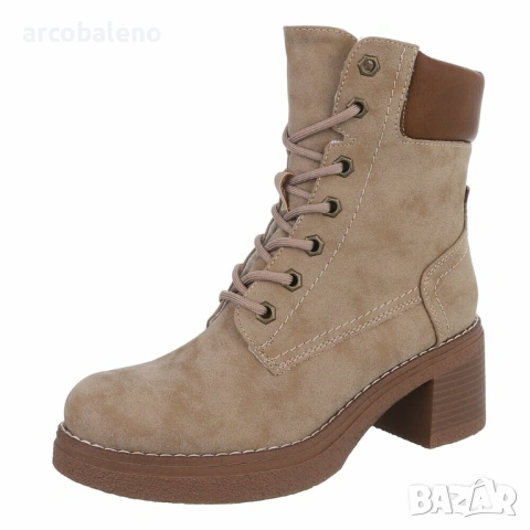 Дамски боти с връзки, 5цвята , снимка 8 - Дамски боти - 53057820