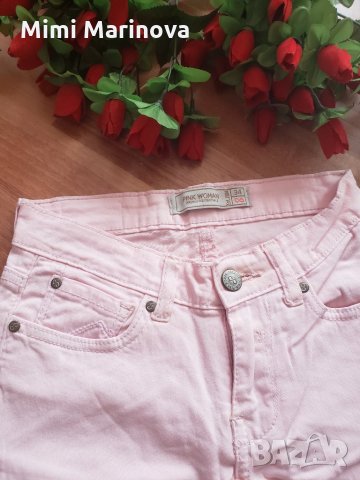 Pink woman дънки розови, снимка 4 - Детски панталони и дънки - 27253952