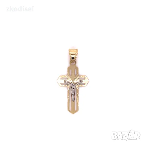 Златен медальон 0,71гр. 14кр. проба:585 модел:28394-1, снимка 1