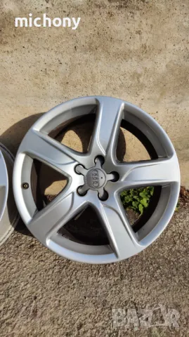 Оригинални джанти 8,0Jx18 АУДИ 5х112, снимка 5 - Гуми и джанти - 49136569