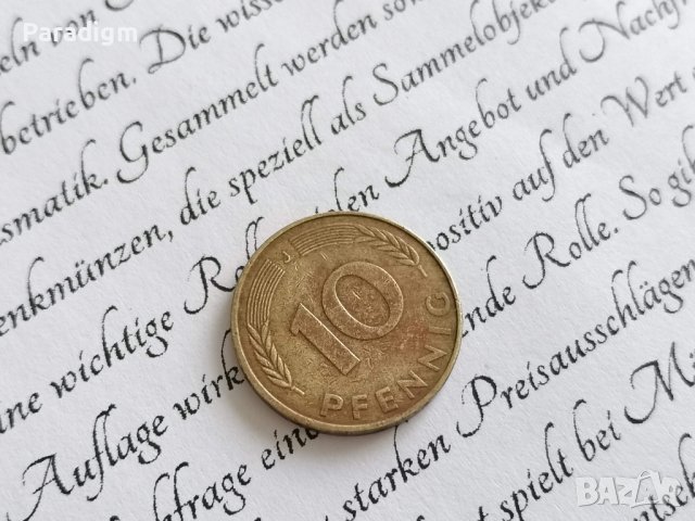 Монета - Германия - 10 пфенига | 1976г.; серия J, снимка 1 - Нумизматика и бонистика - 38902212