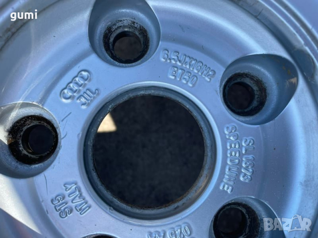 4бр 16ски джанти за AUDI, VW  5х112мм ,,M24,,, снимка 4 - Гуми и джанти - 36491681