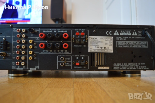 Усилвател/Ресийвър DENON AVR 900-ТРАНЗИСТОРЕН, снимка 7 - Ресийвъри, усилватели, смесителни пултове - 53434317