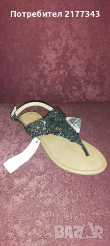 8 Чифта Черен Сандал Mat Star Артикул №067, снимка 4 - Сандали - 39704764