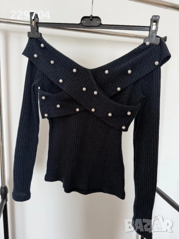 Дамска блуза с паднали рамена SHEIN 