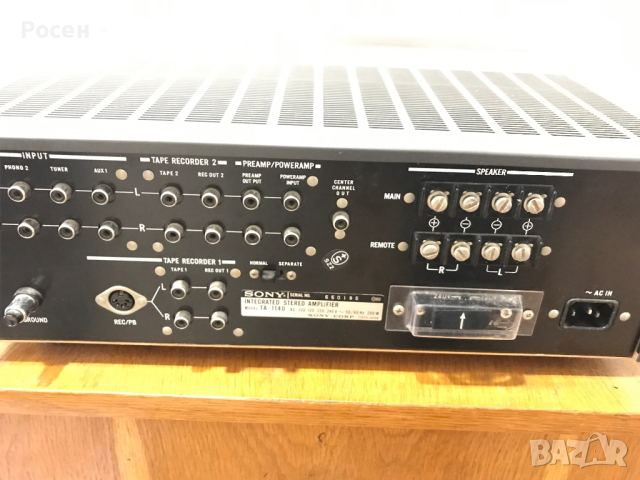 Sony TA-1140, снимка 4 - Ресийвъри, усилватели, смесителни пултове - 44893015