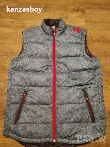 under armour puffer vest 700 fill down - двулицев пухен елек М, снимка 4 - Други - 52367917