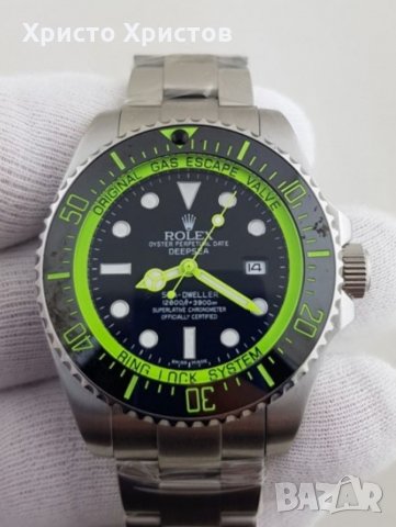 Мъжки луксозен часовник Rolex DEEPSEA, снимка 1 - Мъжки - 32817356