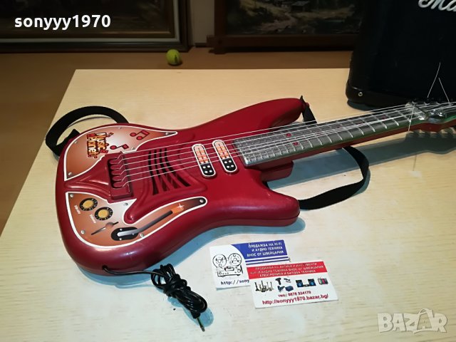 reig-made in spain electric guitar-китара-ел китара за деца 2406210920, снимка 4 - Китари - 33317010