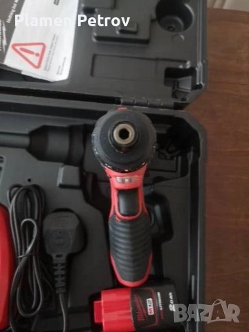 Винтоверт Милуоки 12 V комплект , снимка 7 - Винтоверти - 51862855