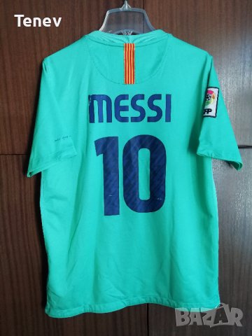 Barcelona Lionel Messi Nike оригинална рядка фланелка тениска Барселона Меси 2010/2011