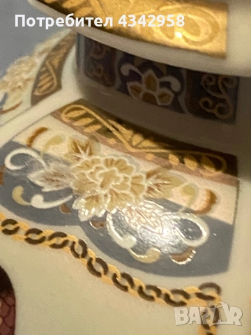 Tilia.Порцеланова ваза с капак., снимка 6 - Вази - 52484476