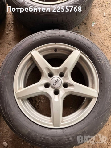 Оригинални джанти OZ с гуми 17/5*112, снимка 5 - Гуми и джанти - 52340683