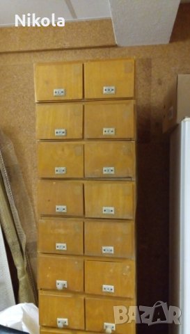 Картотека - малък шкаф с 2 чекмеджета, снимка 7 - Шкафове - 32294987