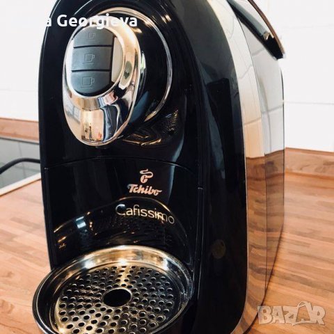 Capsule Coffee Machine - Tchibo Cafissimo Compact Deep Black 120 лв., снимка 1 - Кафемашини - 34773348