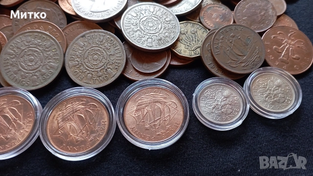 Колекция 252 броя Великобритания , снимка 7 - Нумизматика и бонистика - 53071842