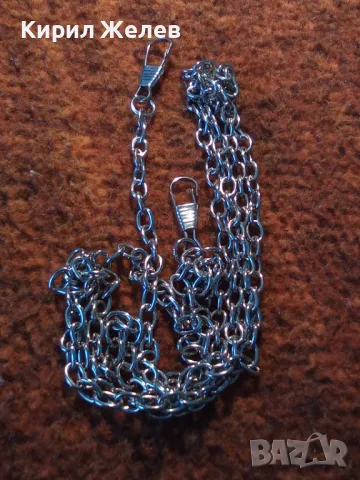 ЗДРАВО СИНДЖИРЧЕ ДРЪЖКА За ДАМСКА ЧАНТИЧКА от НИКЕЛИРАНА НЕРЪЖДАЕМА СТОМАНА 47417, снимка 7 - Колиета, медальони, синджири - 47285471