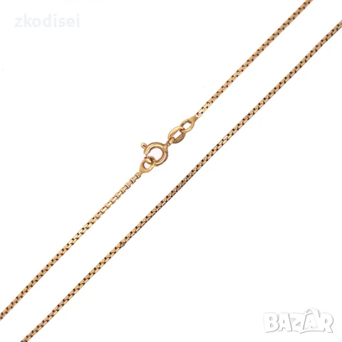 Златен синджир 5,63гр. 46,0см. 18кр. проба:750 модел:4790-1, снимка 1