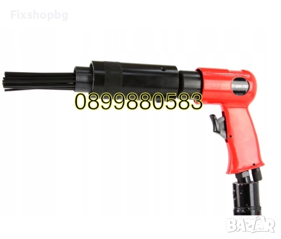 Пневматичен иглен чук Мar-Pol  M90290, 19 игли, 6.3 бара, снимка 4 - Други инструменти - 51563951