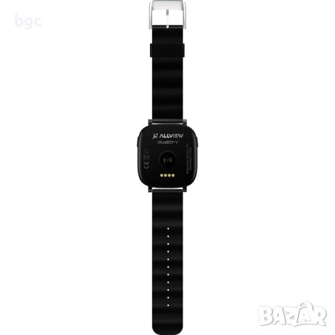 НОВ Смарт Часовник Smartwatch Allview Allwatch 5-то Поколение, Black, 12 месеца гаранция., снимка 2 - Смарт часовници - 43848696