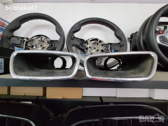 BMW G30 G31 Оригинални задна добавка за М броня, снимка 2 - Аксесоари и консумативи - 35649305