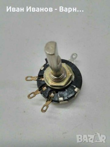 Руски Потенциометър   СП-1   А    220к /1Вт ; линеен ;   Русия, снимка 1