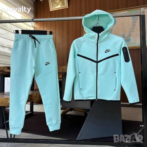 Nike Tech Мъжки Екип Цвят Мента 