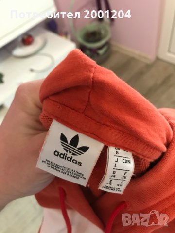 Оригинален Дамски суичър на Адидас - Adidas, снимка 7 - Суичъри - 35366097