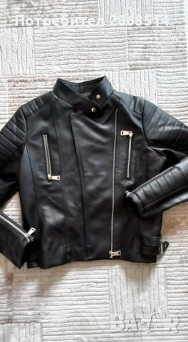 Дамско кожено яке, размер L