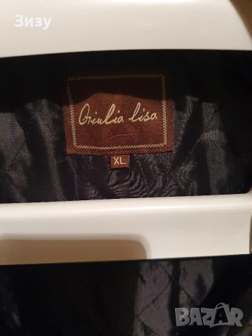 Черно зимно яке Хл размер , снимка 3 - Якета - 52899090