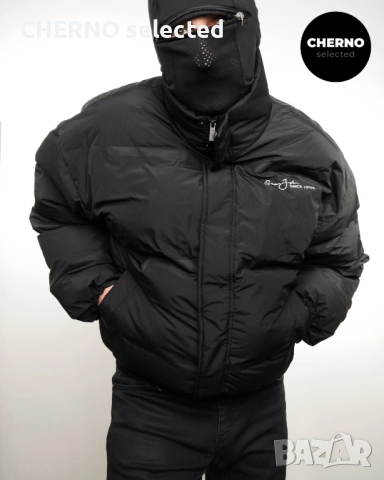 SEAN JOHN пухено яке с лого – Размер L•XL – Ново без етикети