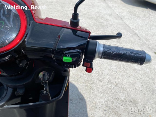 НОВ МОДЕЛ Електрическа Триколка Famozna-LUX 1500W/60V/20Ah - Червена, снимка 8 - Мотоциклети и мототехника - 39300553