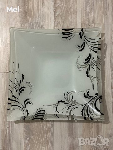 Стъклени подноси/фруктиера , снимка 1