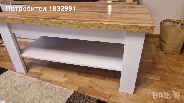 Маса Markskel - бяла - Юск, снимка 4 - Маси - 52639929