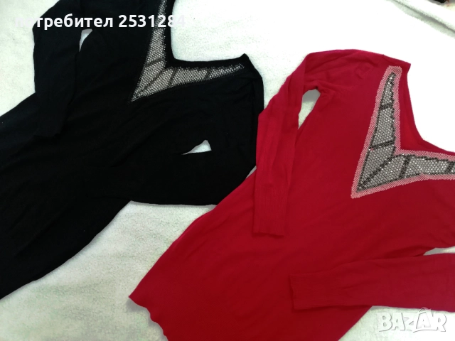 Дамска блуза, плетиво, пуловер размер М-Л , снимка 9 - Блузи с дълъг ръкав и пуловери - 52612321