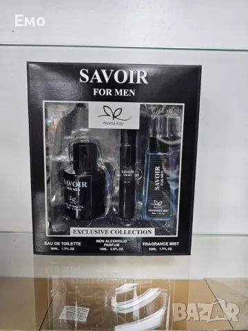 Подаръчен сет - Savoir For Men Exclusive Collection Eau De Toilette 50ml, снимка 2 - Мъжки парфюми - 48371003