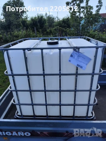 Нов бидон 1000л Кубче , снимка 2 - Бидони, бурета и бъчви - 50851509